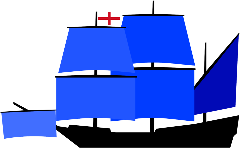 Captains Ship Vice Admirals Squadron English Navy - Carrack Sail Plan (1024x640), Png Download