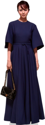 Manami Higa - Dress (450x500), Png Download