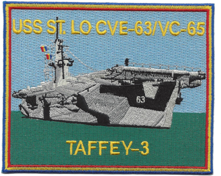 Lo Cve-63 Escort Carrier Ship Patch - Escort Carrier (480x480), Png Download