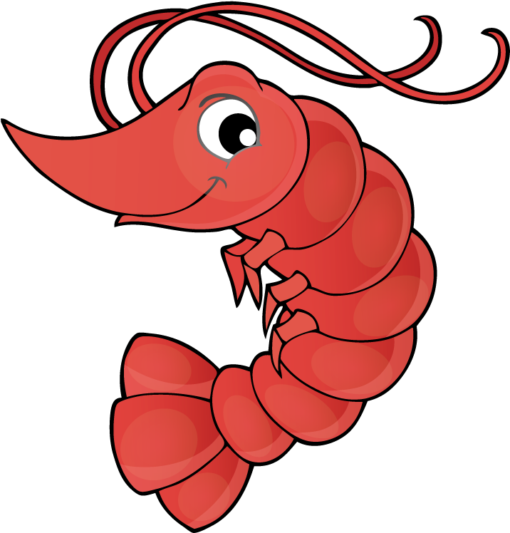 Lobster Decapoda Palinurus Clip Art - Cute Crawfish Png (1000x1000), Png Download