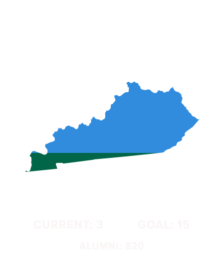 Wave 100 States Kentucky - County Kentucky (445x542), Png Download
