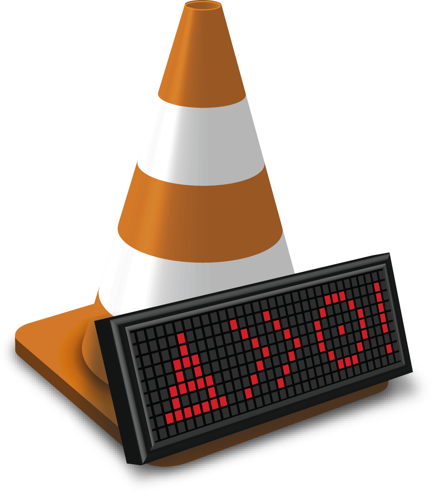 Subtitles Cone - Vlc Media Player 3d Png (842x965), Png Download