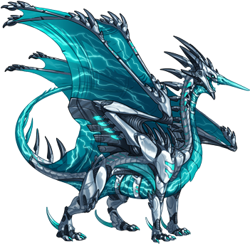 Tesla Coil Skin - Flight Rising Ridgeback Female (350x350), Png Download