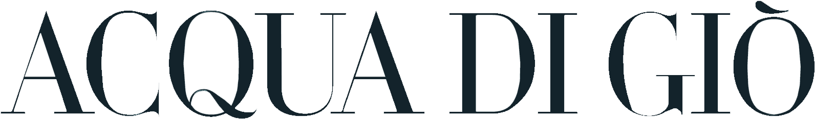 Acqua Di Giò Logo (1745x370), Png Download