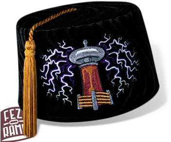 Tesla-coil - Tower (360x360), Png Download