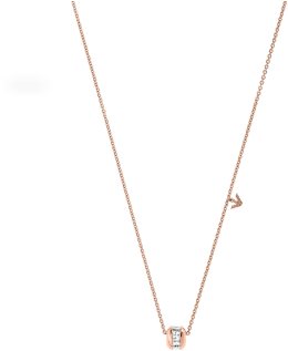 Emporio Armani Pure Eagle Rose Gold Plated Crystal - Dyrberg/kern (350x350), Png Download