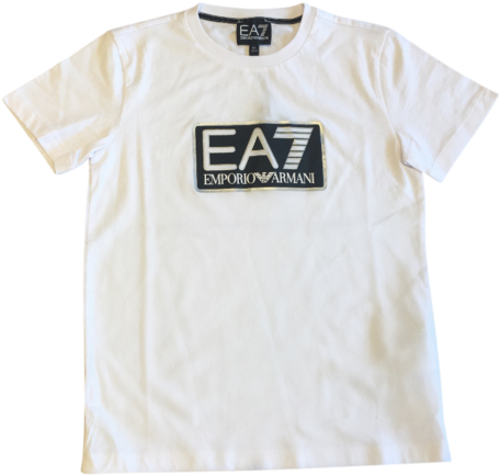 Ea7 Emporio Armani Boys Short Sleeve T-shirt - Emporio Armani Boys Short Sleeve Shirt (500x500), Png Download