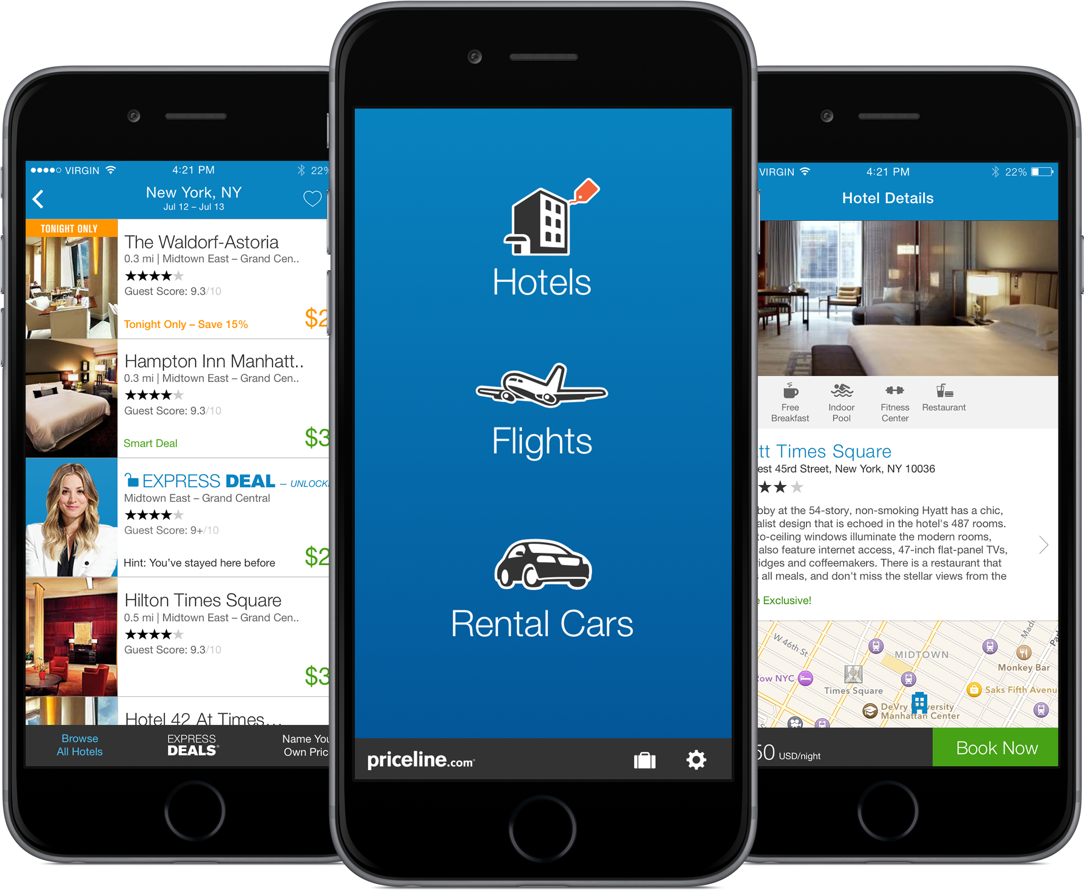 Priceline Ios App (2400x2000), Png Download