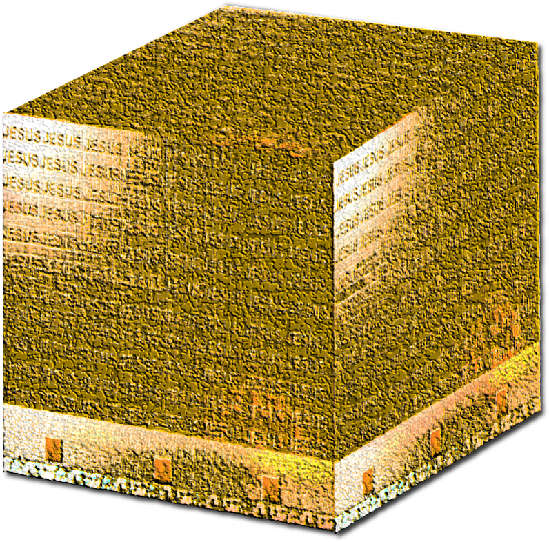 New Of The Lamb,holy City,new - New Jerusalem Cube (901x832), Png Download