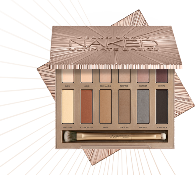 Makeup Tutorials With Urban Decay Naked Ultimate Basics - Urban Decay 'naked Ultimate Basics' Eyeshadow Palette (640x572), Png Download