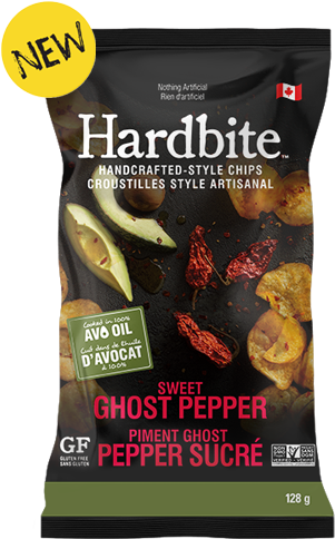 Sweet Ghost Pepper Avocado Oil - Hardbite Avocado Oil Chips (315x500), Png Download