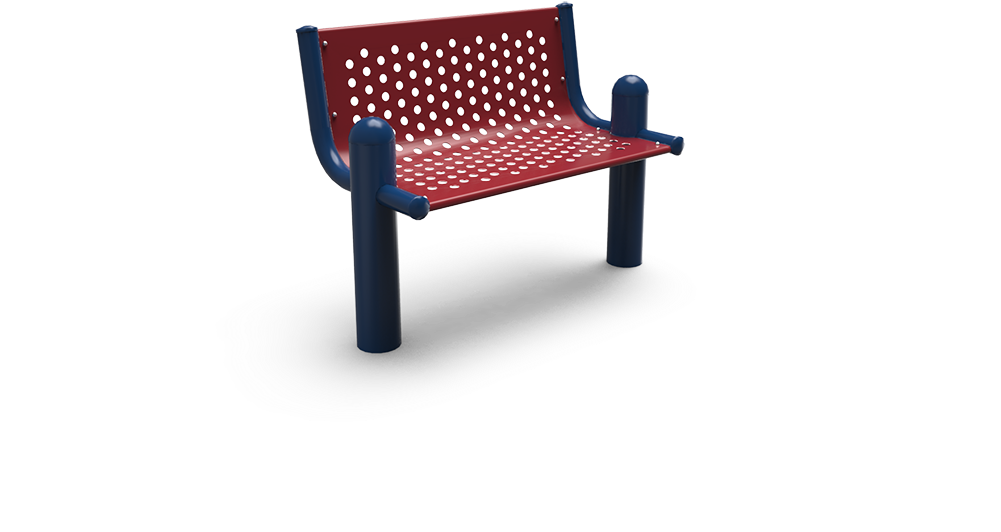 Extendable Post Bench 3′ Surface Mount - Product (1000x742), Png Download