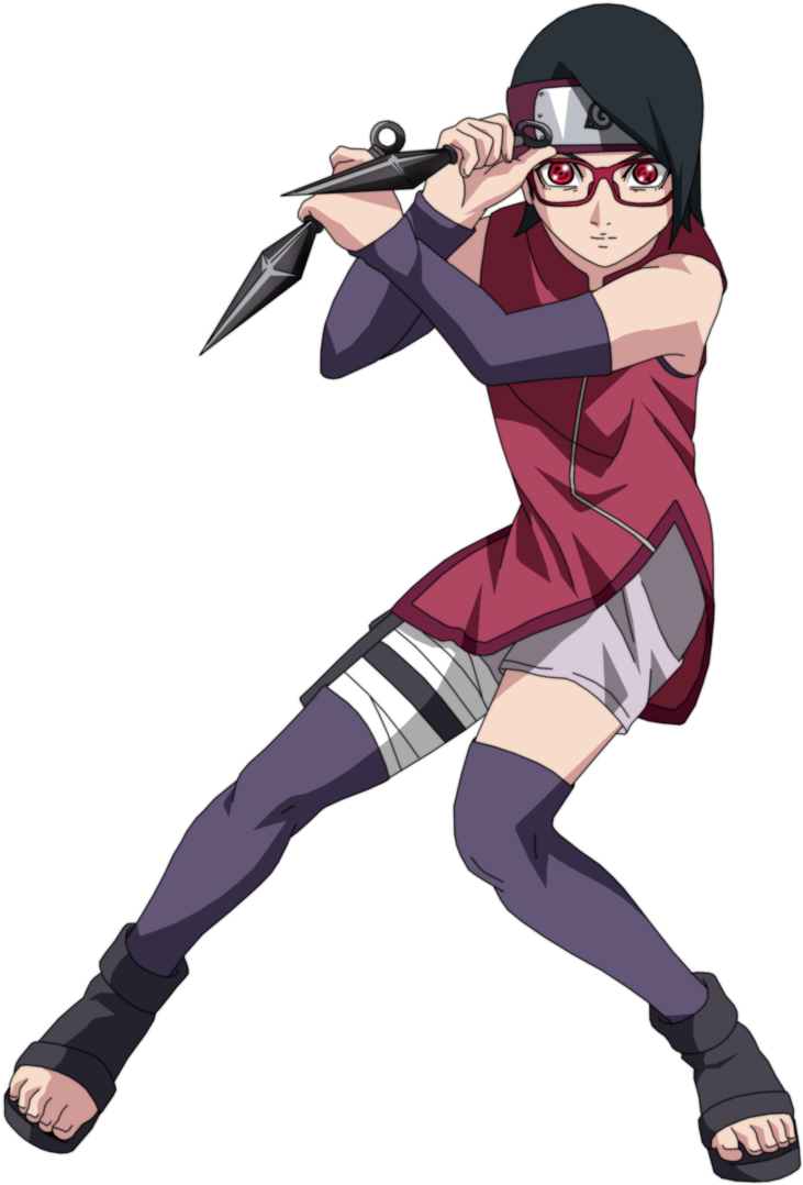 Download Sarada Uchiha PNG Image with No Background