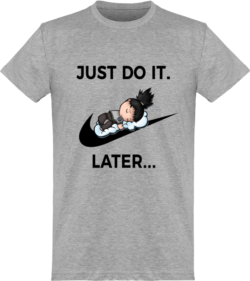 Products/3076243 T Shirt Homme 150g Shikamaru Just - T-shirt (800x913), Png Download