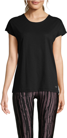 Raw Elastic Tee - Tory Burch Channing Sweater (385x550), Png Download