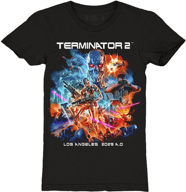 Terminator 2 ™ - Terminator 2 Shirt (828x758), Png Download