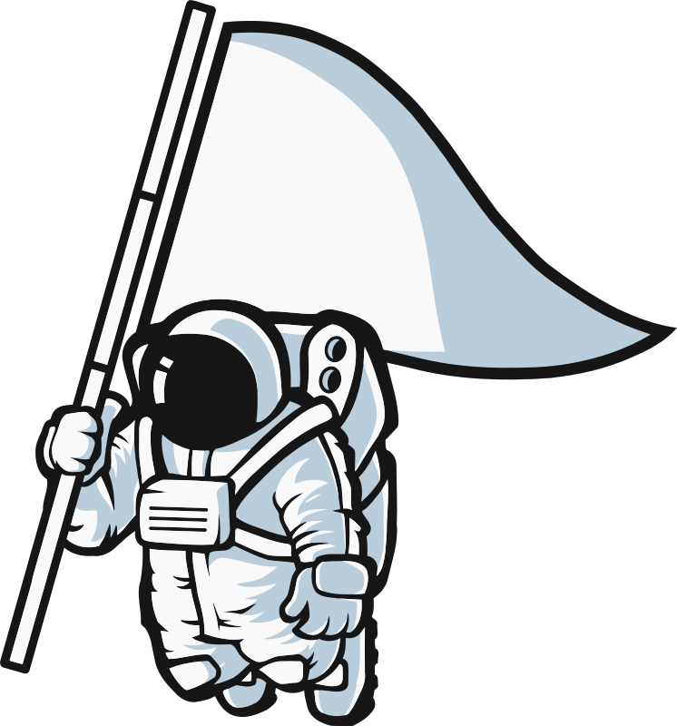 Medium Image - Spaceman Clipart (746x800), Png Download