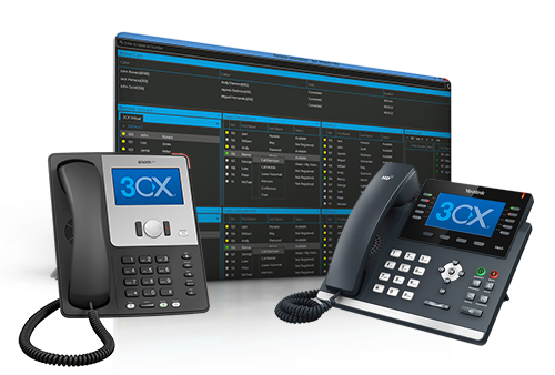 Standard Pots Lines Are Utilized To End Into A Phone - 3cx Phone System (500x338), Png Download