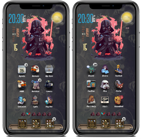 Badges - Endor - 1 - - Don't Let My Dark Side Destroy You (480x480), Png Download