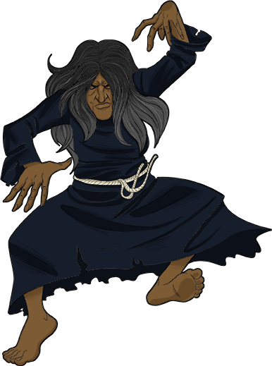 Witch Of Endor - Illustration (386x519), Png Download