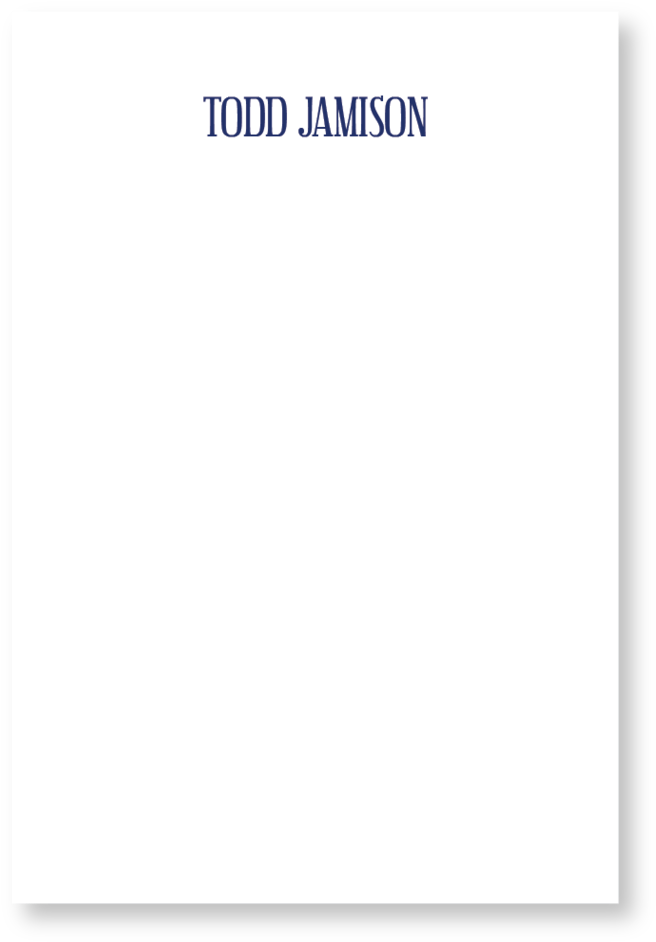 Custom Notepad Personalized Small (1000x1213), Png Download