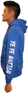 Cotton Hoodie Royal Blue Featuring The New "x" - Hoodie (320x480), Png Download