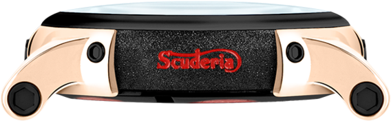 Side Profile - Ct Scuderia Men's Testa-piatta 42mm Black Leather Band (720x720), Png Download