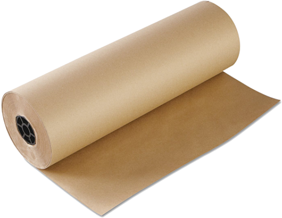 Wrapping Paper Brown - Food Paper Roll (637x637), Png Download