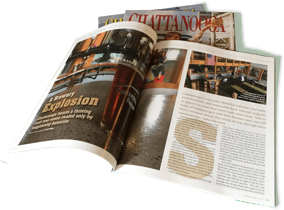 Chattanooga Magazine (1024x732), Png Download