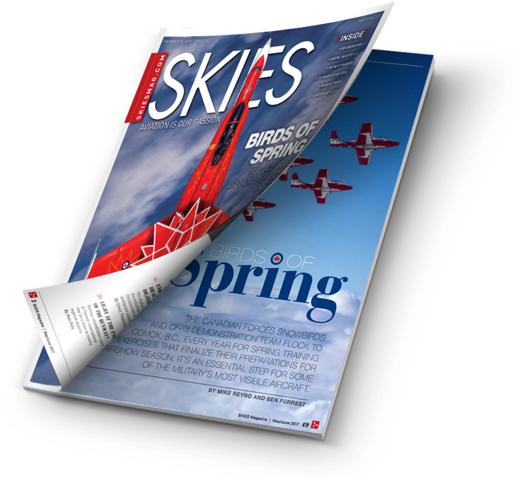 Skies Magazine - Banner (800x723), Png Download