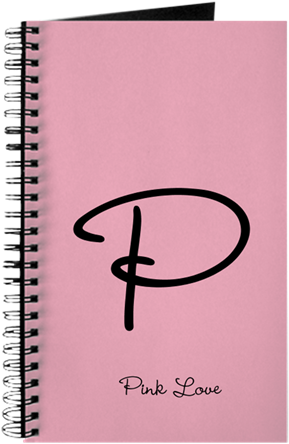Cute Pink Monogram Journal, Editable Monogram, Editable - Autism Poems (460x460), Png Download