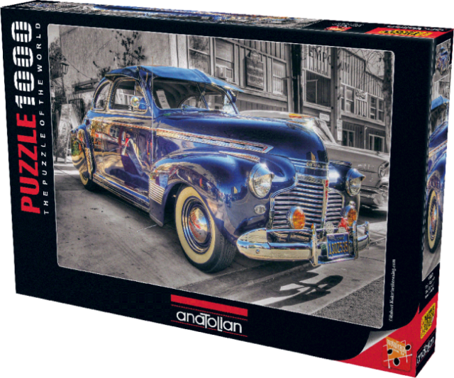 Anatolian Jigsaw Puzzle Old School Robert Kaler 1000 - Rompecabezas De Autos (640x534), Png Download