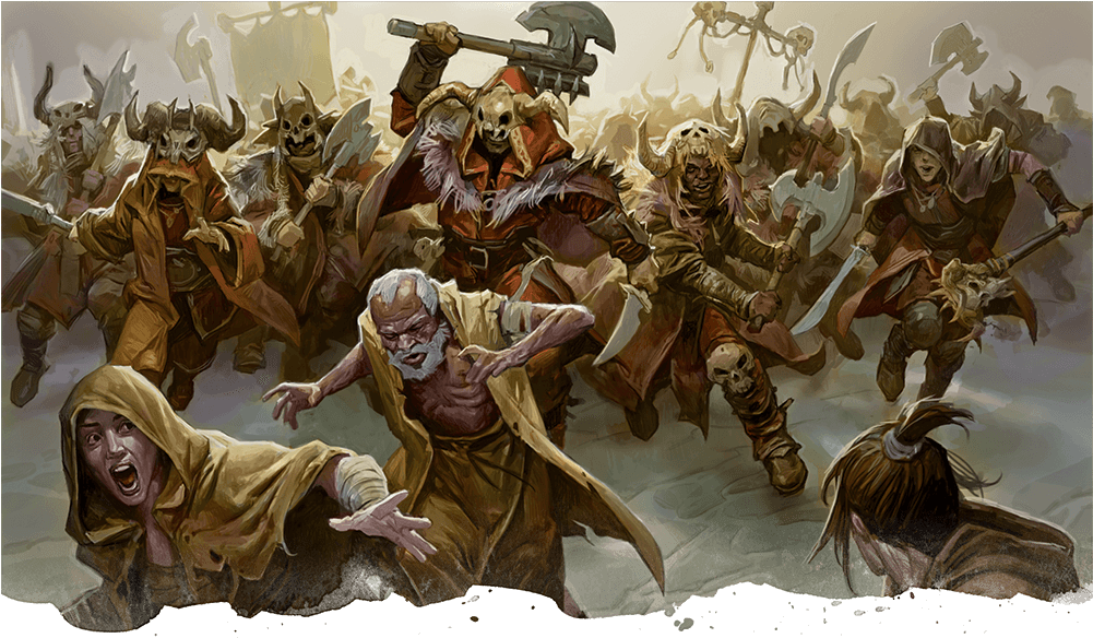 D&d Blood War Demons And Devils Tome Of Foes - Dnd War (1000x597), Png Download