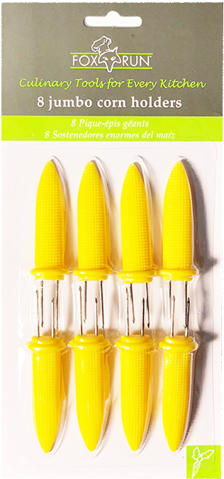 Jumbo Corn Cob Holders - 16 Jumbo Deluxe Corn On The Cob Holders (752x800), Png Download