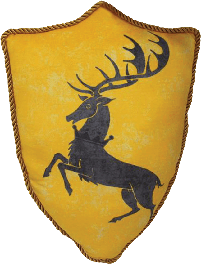 Game Of Thrones House Baratheon Sigil Throw Pillow - House Baratheon Got (850x850), Png Download