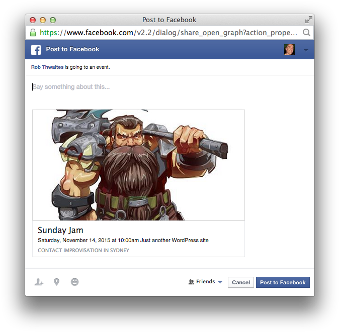 However, My Users Do Not Get The Option To Post This - Dwarf Casual (689x676), Png Download