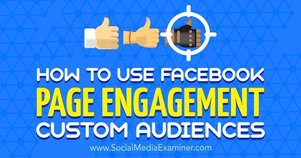 How To Use Facebook Page Engagement Custom Audiences - Graphic Design (600x315), Png Download