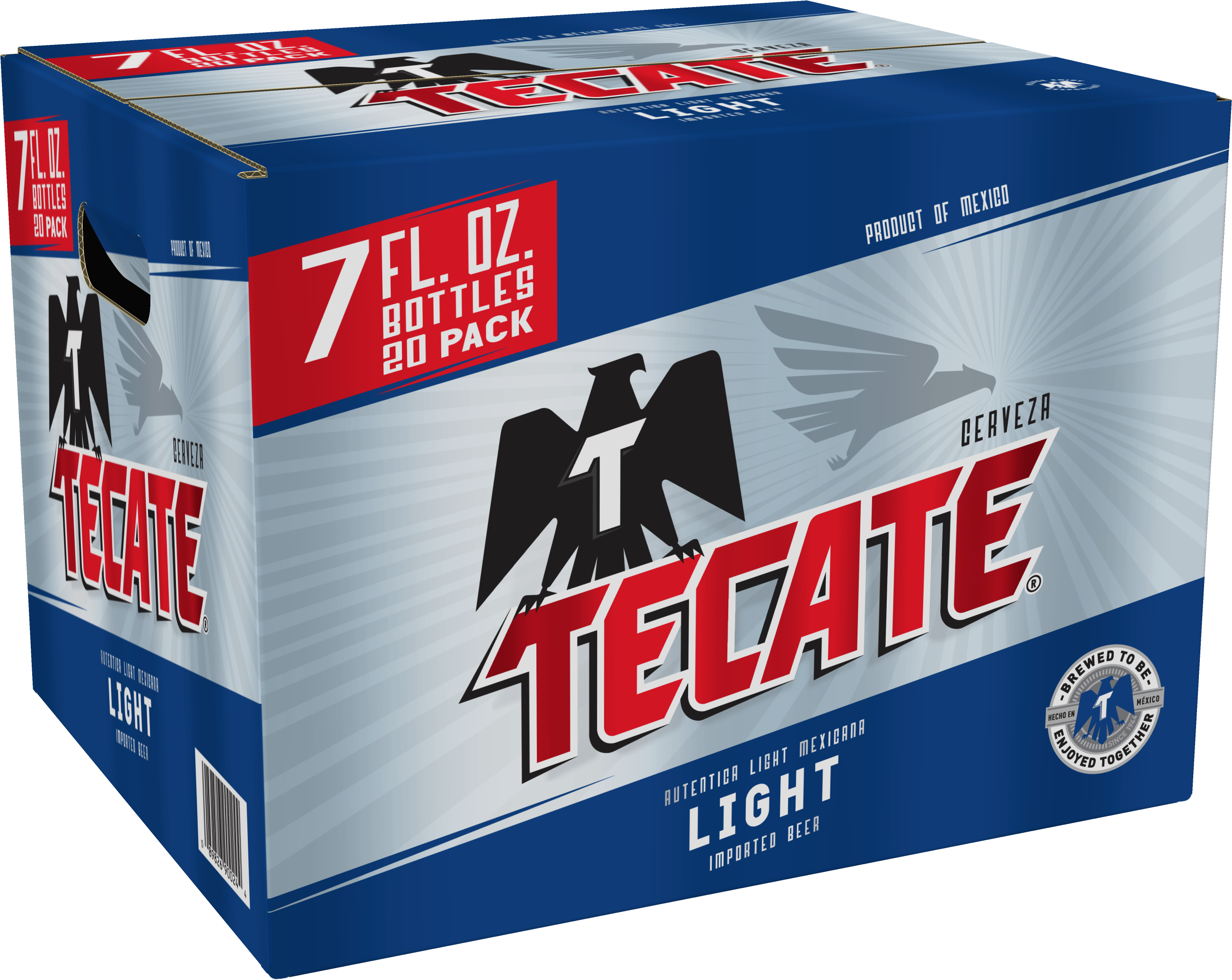 White Plains, N - Tecate Light 7 Oz (3000x2262), Png Download