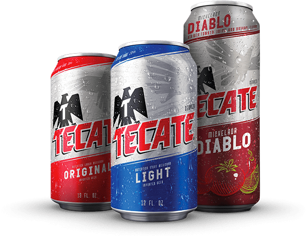 Beers - Tecate Beer, Light, 24 Pack - 24 Pack, 12 Fl Oz Cans (638x474), Png Download