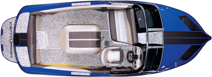 L Carbonpro Top View - Boat Png Top View (750x347), Png Download