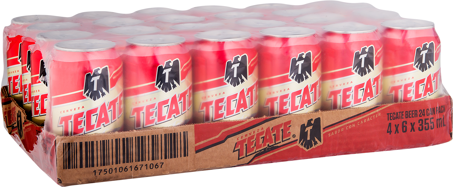 Tecate Beer Cans 24 Case - Railroad Car (1600x2000), Png Download