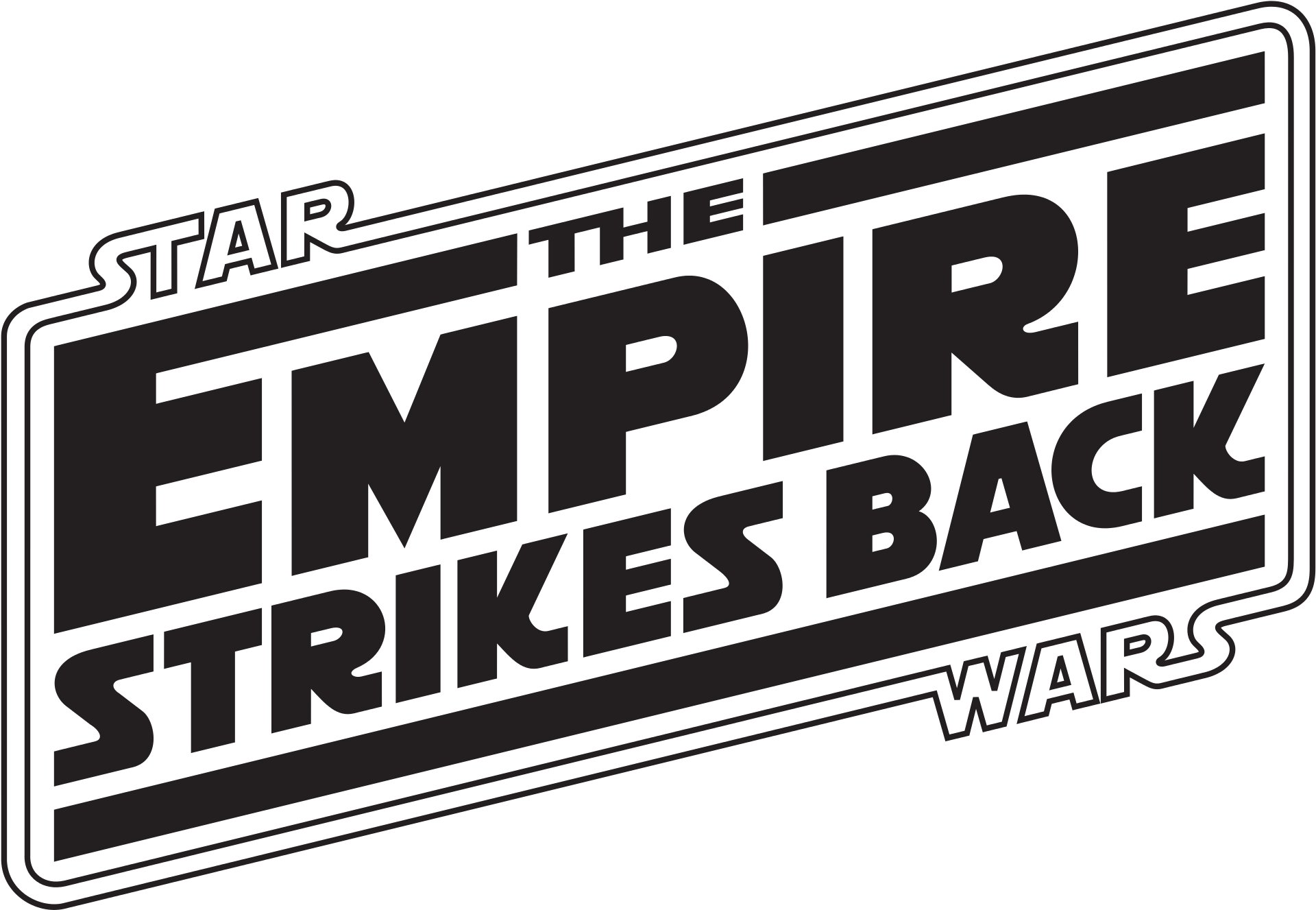 Empire Strikes Back Title Free Transparent PNG Download PNGkey