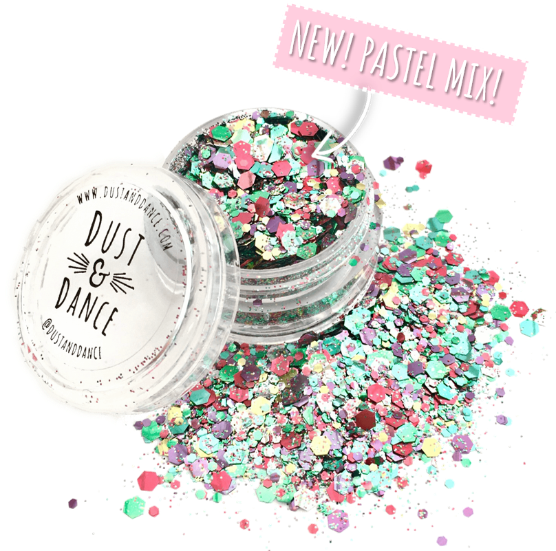 Biodegradable Glitters - Eye Shadow (812x816), Png Download