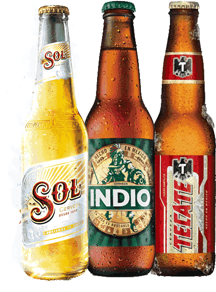 Cervezas - Tecate Longneck Mexican Beer - 12 Fl Oz Bottle (500x638), Png Download