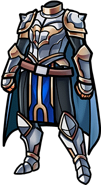 Gear-knight Armor Render - Cartoon Knight Armor (380x380), Png Download