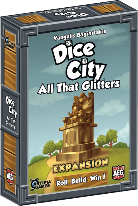 Available Now - Dice City All That Glitters Board Game (470x700), Png Download