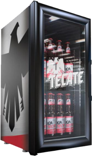 Refrigerador Cervecero Imbera Ccv-24 Tecate - Refrigerador Tecate (570x570), Png Download