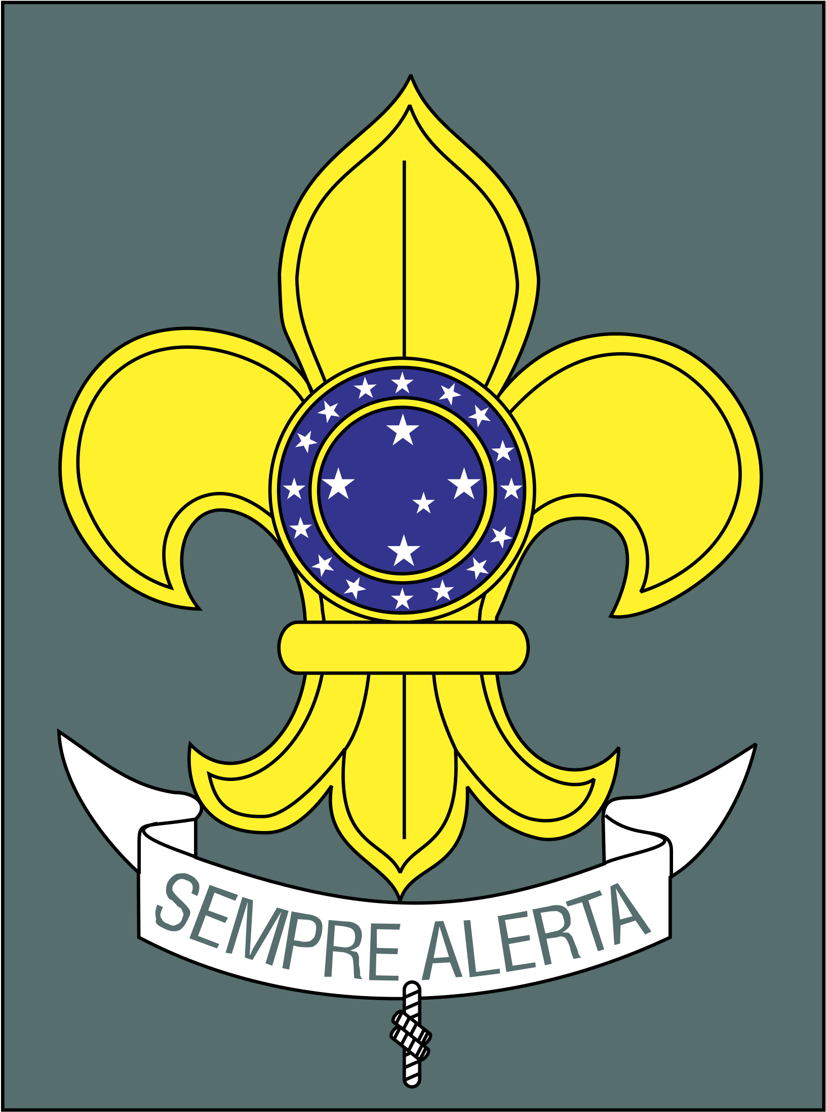 Brazilian Scouts Union Logo Png Transparent - Brazil (2400x2400), Png Download