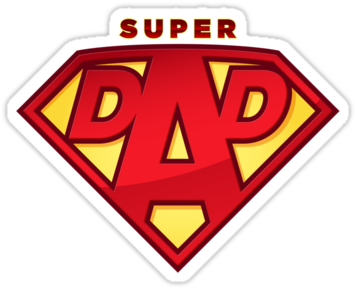 "happy Father's Day Celebrations Concept "superdad" - Altorath International Engineering Consultants (375x360), Png Download