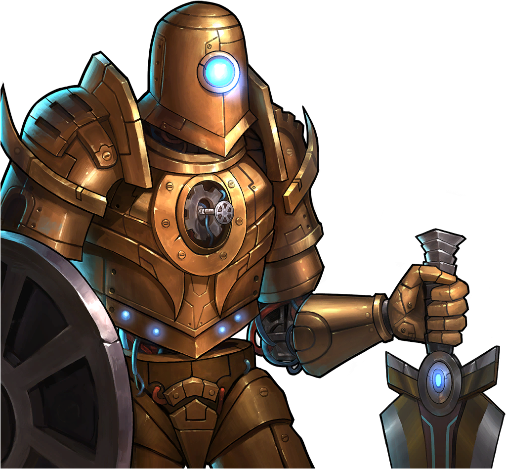 Clockwork Knight - Gems Of War Clockwork Knight (1024x1024), Png Download